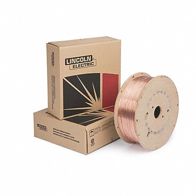 LINCOLN ELECTRIC ED033328 MIG Welding Wire ER70S-6 0.045 44 lb