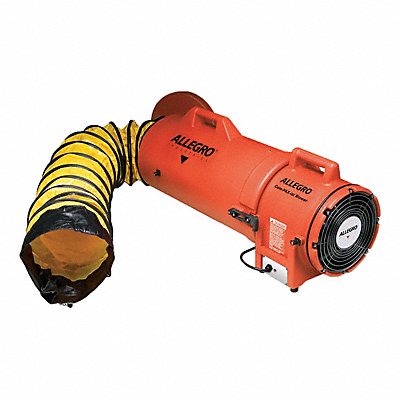 ALLEGRO 953650 Confined Space Blower Orange 13 1/2 W