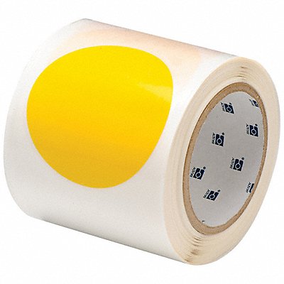 BRADY 104523 Floor Marking Tape Yellow PK80