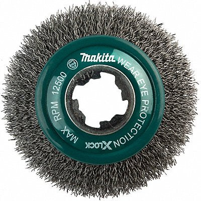 MAKITA D73190 Carbon Steel Crimped Wire Bevel Brush