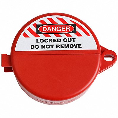BRADY 151748 Ball Valve Lockout 4 1/4 in W Plastic