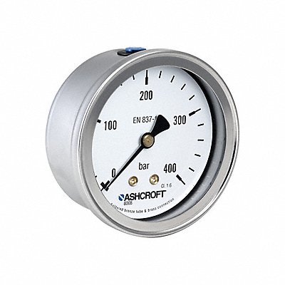 ASHCROFT 638008A4G02CP0L3000 Pressure Gauge