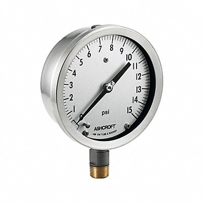 ASHCROFT 451009S04L600 Pressure Gauge
