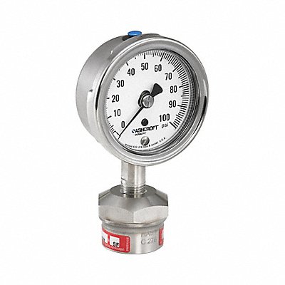 ASHCROFT 251009SW02L60025310HH02TCG Pressure Gauge