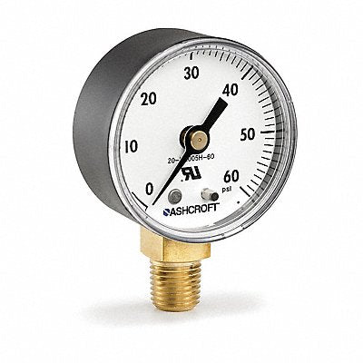 ASHCROFT 20W1005PH02LXRUZG100 Pressure Gauge