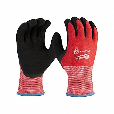 MILWAUKEE 48737922 Knit Gloves Latex Black L