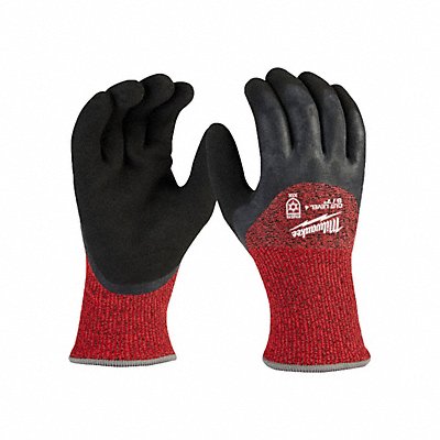 MILWAUKEE 48737940B WINTER DIP GLOVE CUT 4 S PK12