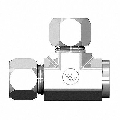 WEATHERHEAD 7805X08X06X08 TEE COMPRESSION FEMALE RUN