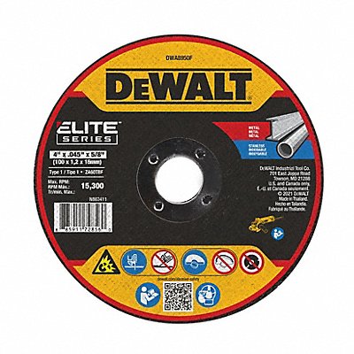DEWALT DWA8950F Cut Off Wheel 5/8 Connect. Elite Elite