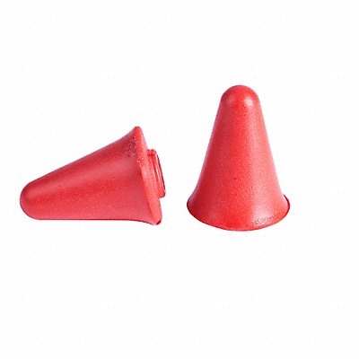 MILWAUKEE 48733206 Banded Earplugs Color Red Universal PK5
