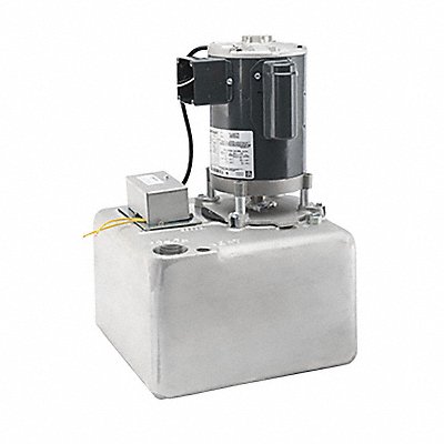 HARTELL SC1AX115230 Condensate Removal Pump 1/2HP 4 gal Tank