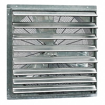 CANARM GSF230B Shutter Fan 30In Bld Dia Galvalume 120