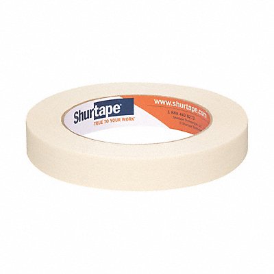 SHURTAPE 206932 Masking Tape Tan 60 yd L 13/16 W PK48