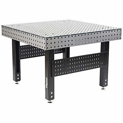 FLEXTUR 78909510 Welding Table 48 D 35 H 48 W Metal