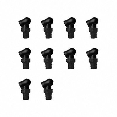LOC-LINE 79084BLK Nozzle XR Style 0.860in.dia PK10