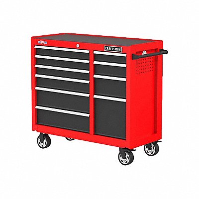 CRAFTSMAN CMST341102RB Cabinets 10 Drawers 18 D 41 W Red