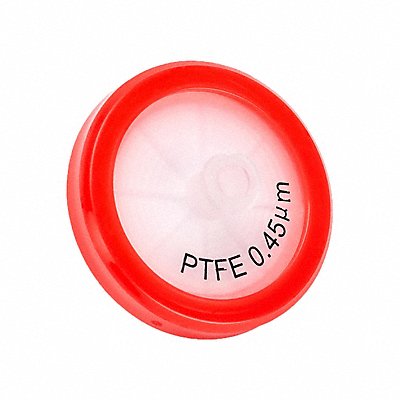 GLOBE SCIENTIFIC SFPTFE4530 Syringe Filter 30 mm Dia 100 mL PK100