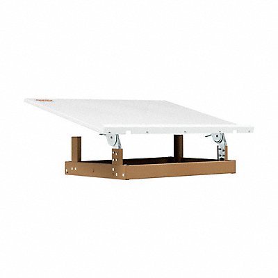 KNAACK PT01 Mobile Work Station Tan/Wht Power Coated