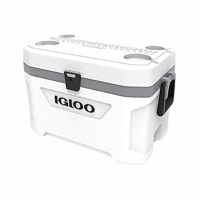 IGLOO 50541 Cooler 54 qt 16-1/8 H 15-3/32 W White