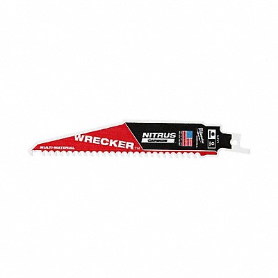 MILWAUKEE 48005571 Reciprocating Saw Blade Carbide 6 L