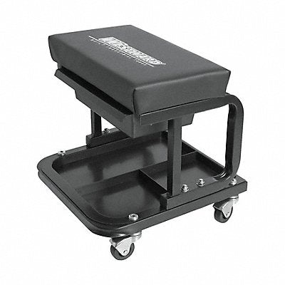 WESTWARD 793LF7 Creeper Seat 250 lb 14-3/8 H Black