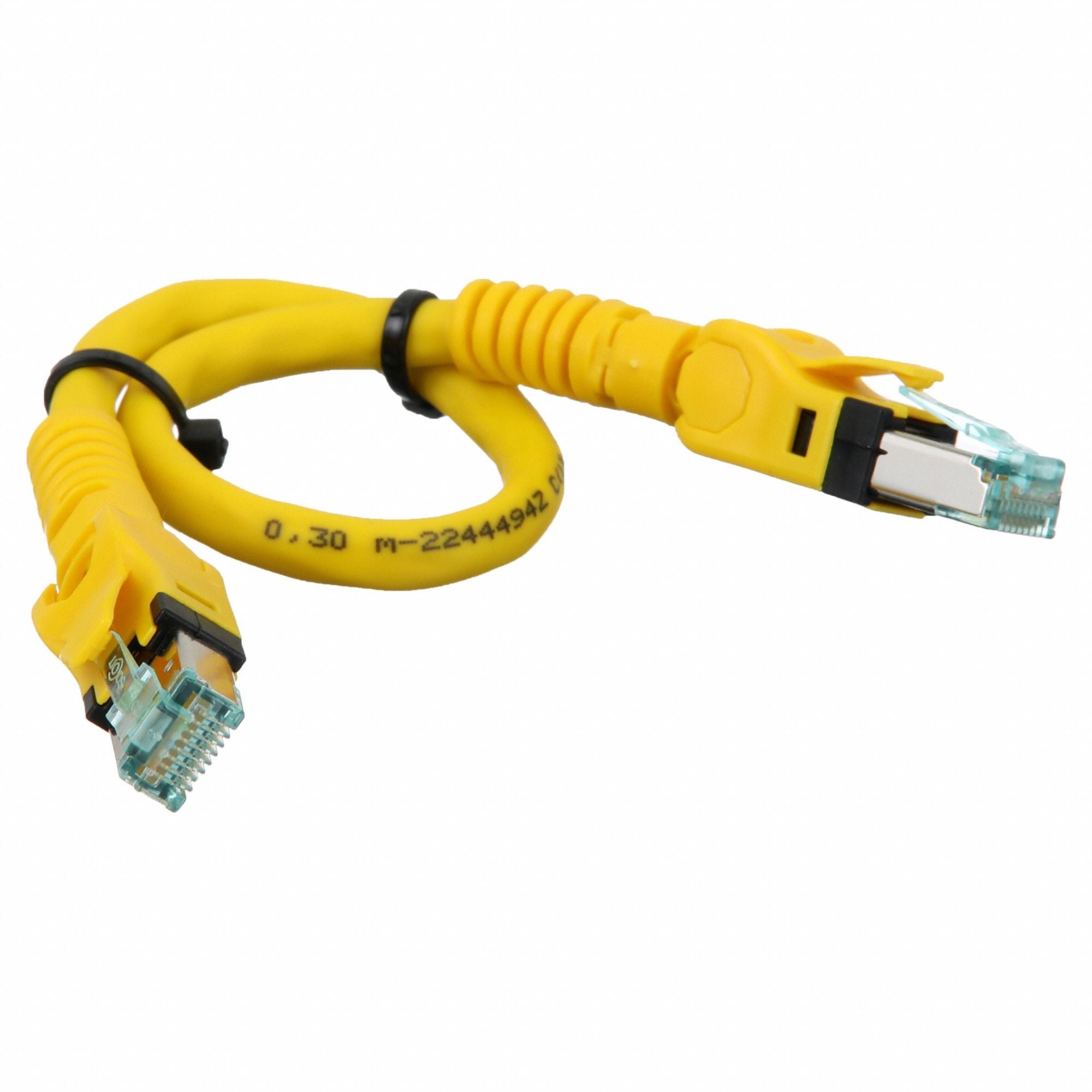 HARTING 9488484745020 Cordset 2m Yellow 26 AWG