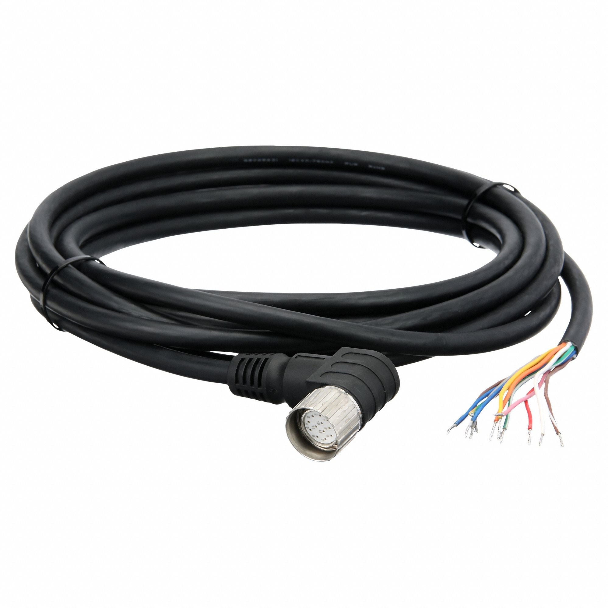 HARTING 21373600D74050 Cordset 5 m Cable PUR Black