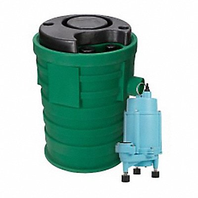 LITTLE GIANT 509816 Grinder Pump Single Phase 12.5A 3450 RPM
