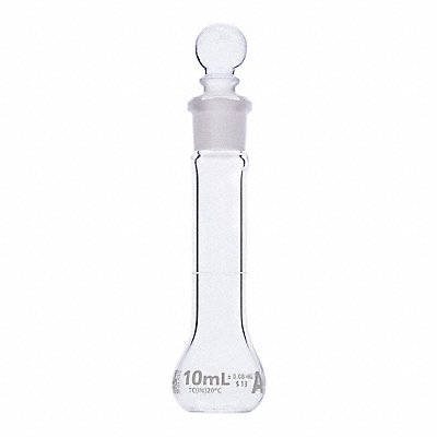 GLOBE SCIENTIFIC 8230010 Volumetric Flask 10 mL 90 mm H PK6