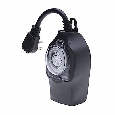 TORK 602B Plug-In Timer 24 hr Black