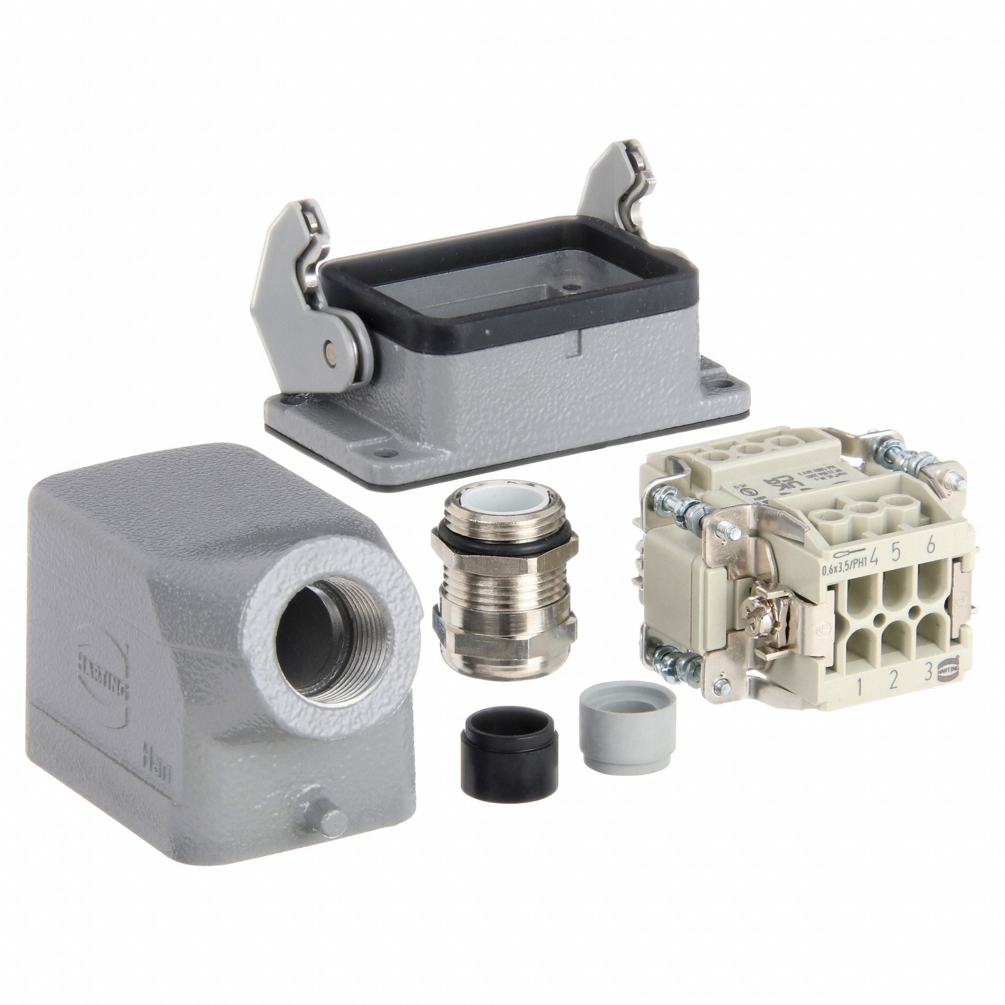 HARTING 10330060000 Rectangular Connector Han 16B Series