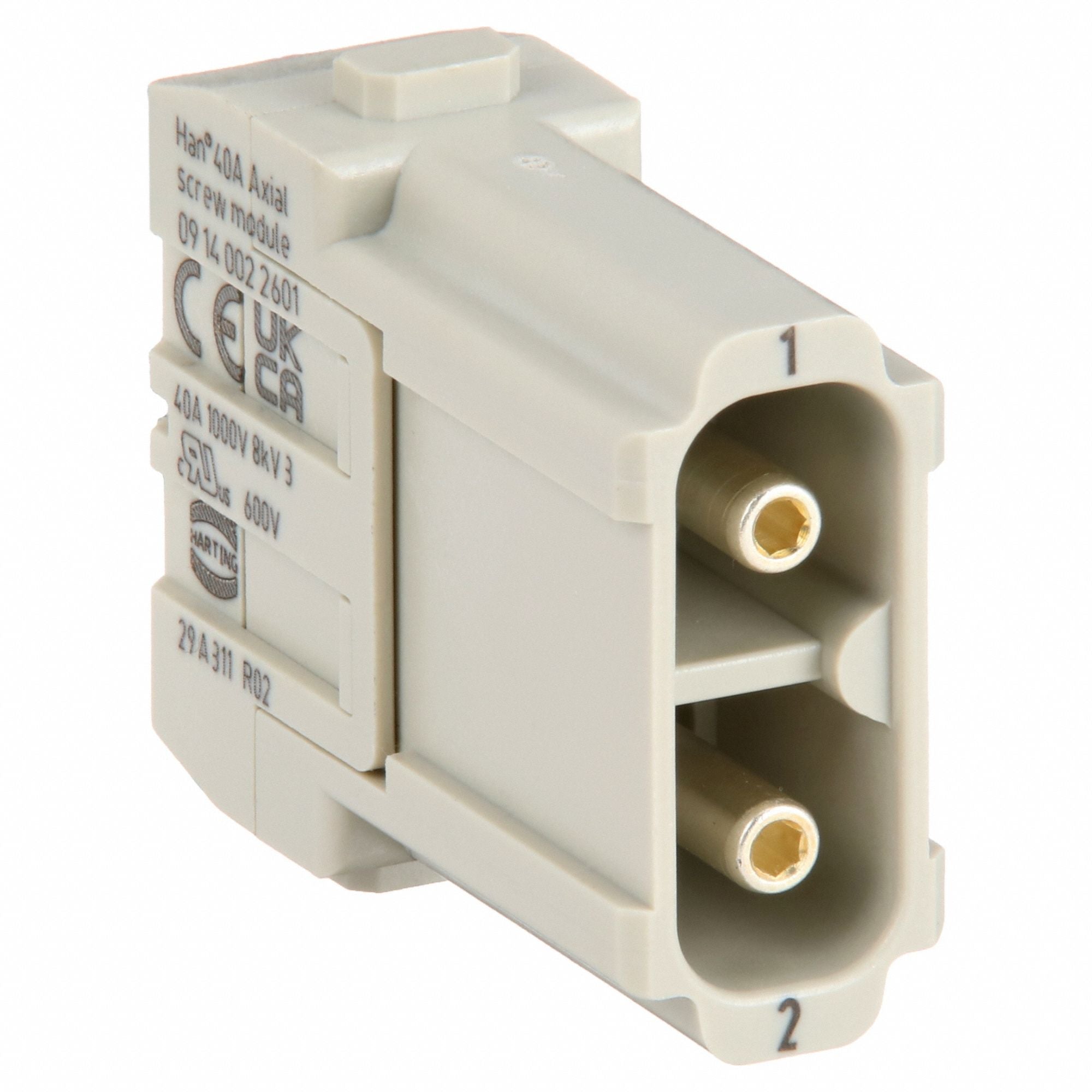HARTING 9140022601 Rectangular Connector Insert 40 A