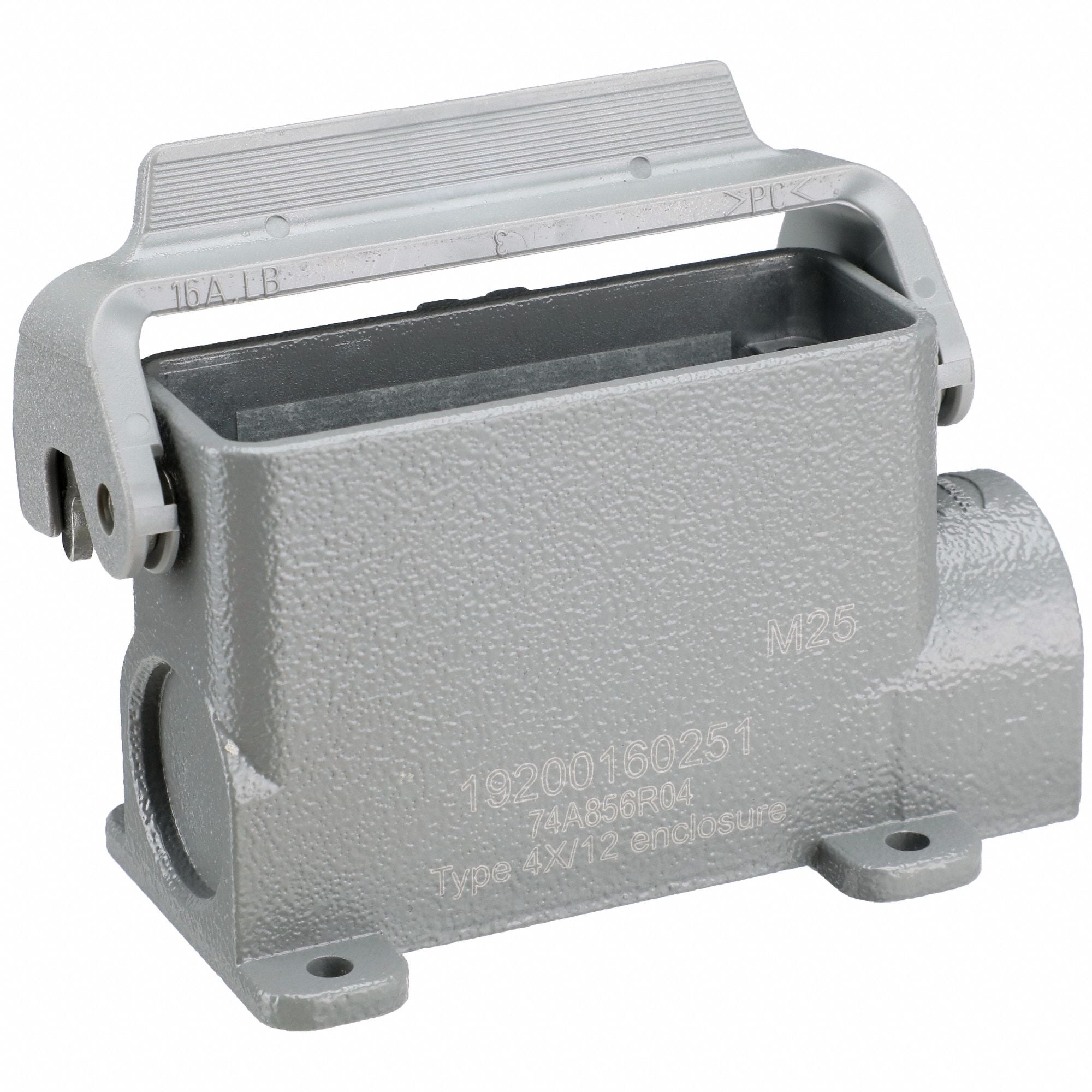 HARTING 19200160251 Rectangular Connector Housing 57 mm H