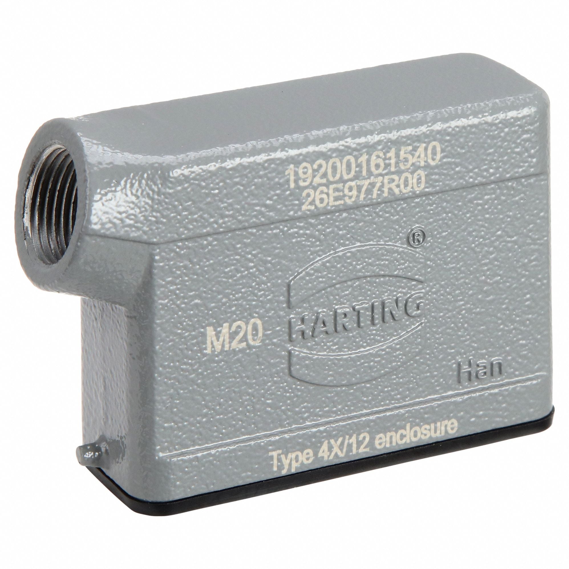 HARTING 19200161540 M20 Rectangular Connector Hood 61.2 mm H