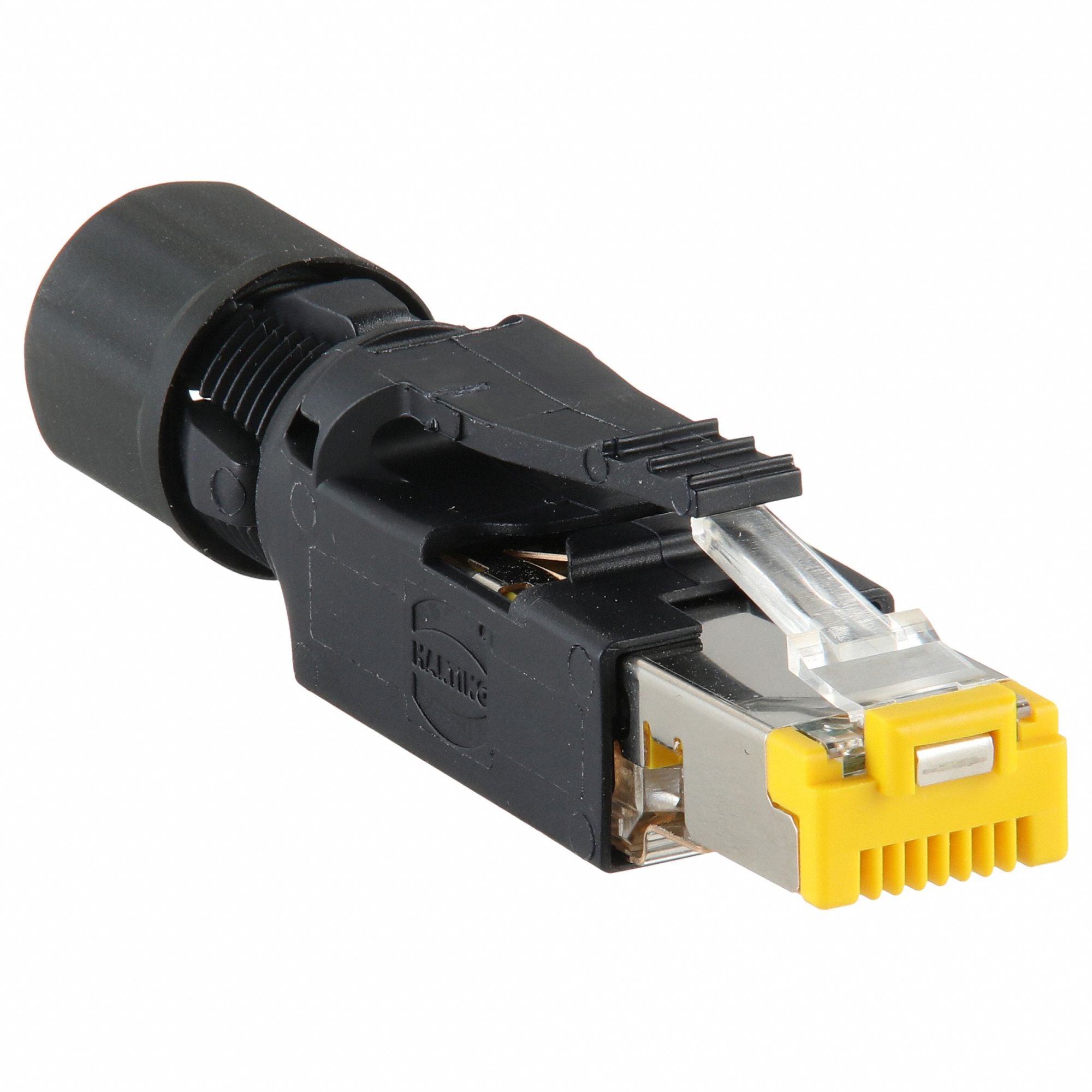 HARTING 9451511560 RJ45 Cable-Mount Connector Black Poles 8