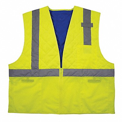 CHILL-ITS BY ERGODYNE 6668 Cooling Vest Size L 26 1/2 in L