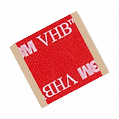 3M GPH060GF Double Sided Foam Tape 1/2 L 1/2 W PK100