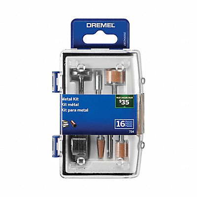 DREMEL 73401 Rotary Tool Accessory Kit 16 pieces