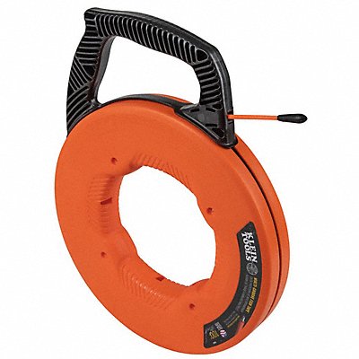 KLEIN TOOLS 56383 Fish Tape Round Fiberglass 13 Case Dia.