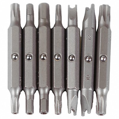 MEGAPRO 6REPLACEMENTTP Screwdriver Bit Set 1/4 Hex Shank