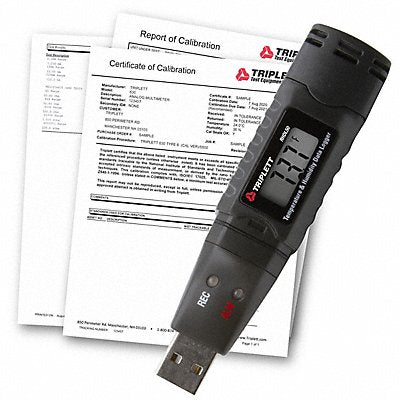 TRIPLETT RHDL50NIST Hygro-Thermometer Datalogger with NIST