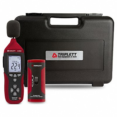 TRIPLETT SLM600KIT Noise Meter Datalogger with Calibrator