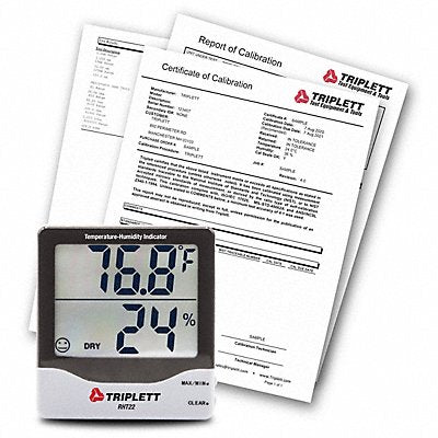 TRIPLETT RHT22NIST HYGRO-THERMOMETER WITH NIST