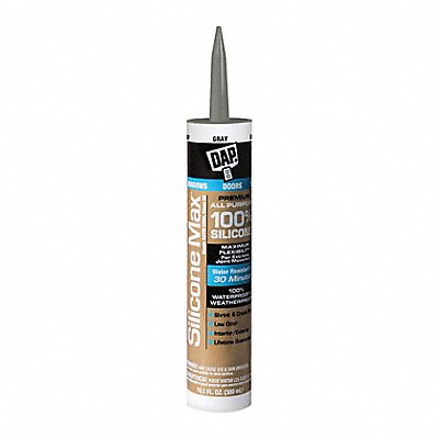 DAP 7079808787 Silicone Sealant Grey Silicone Max