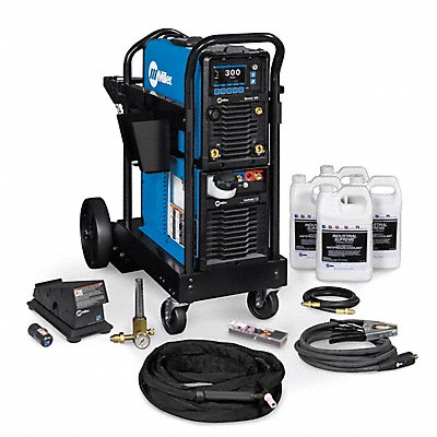 MILLER ELECTRIC 951937 TIG Welding Package 300A Blue