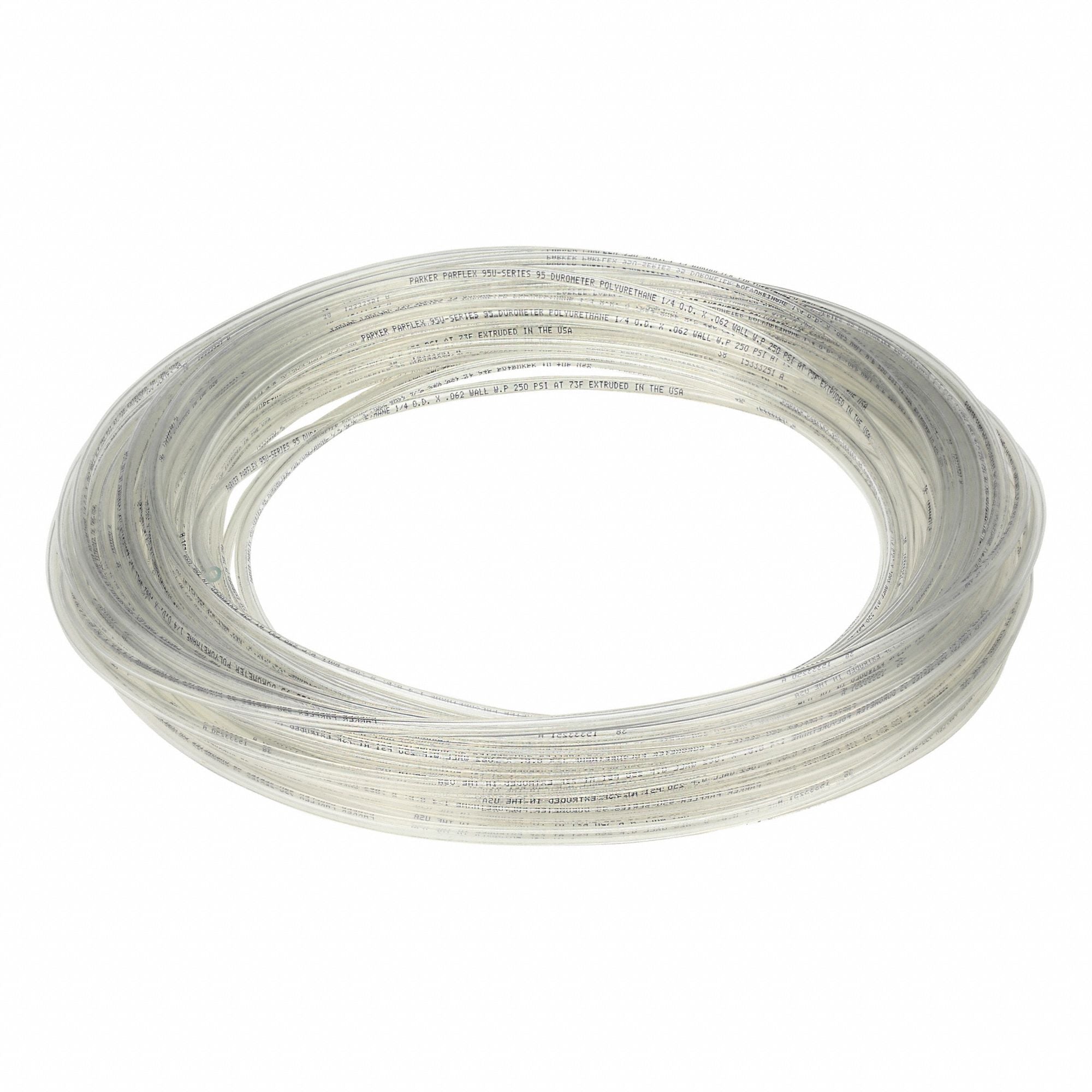 PARKER 95U40620100 Tubing Natural Overall 100 ft L