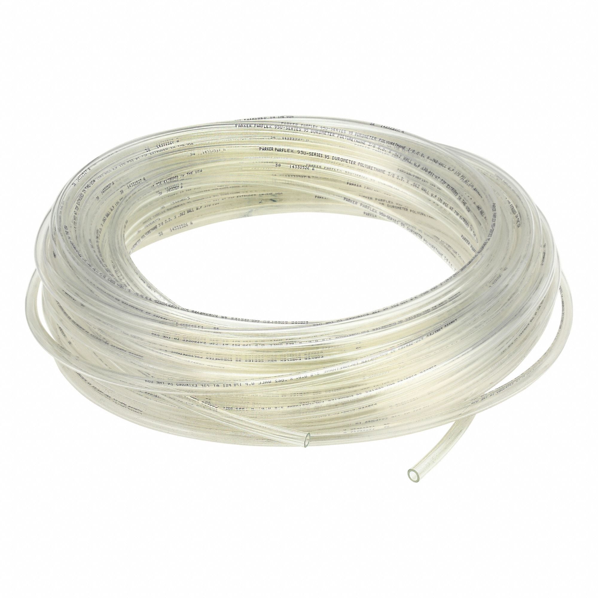 PARKER 95U60620100 Tubing Natural Overall 100 ft L