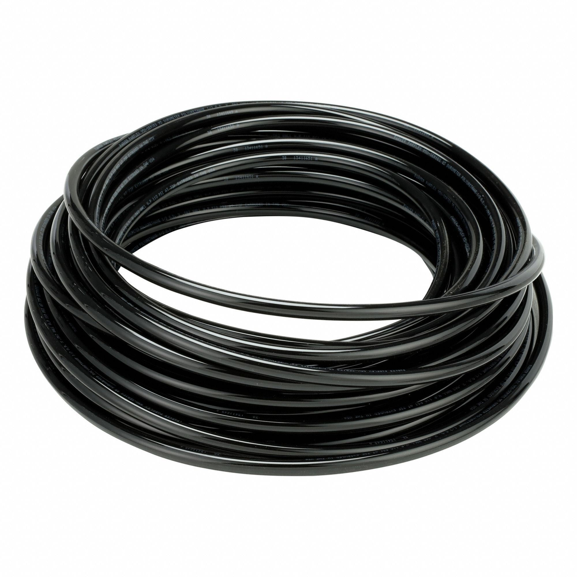 PARKER 95U8062BLK0100 Tubing Black Overall 100 ft L