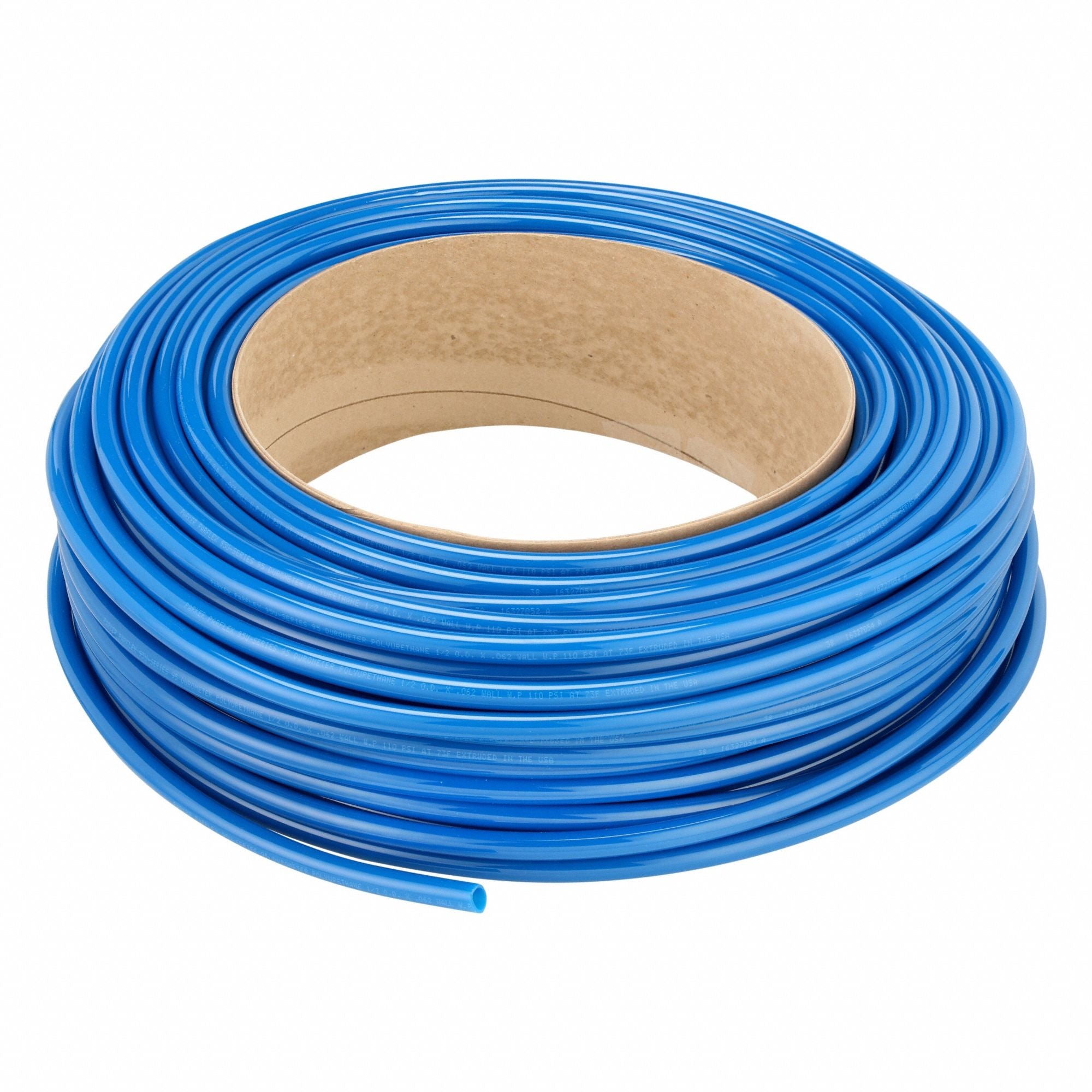 PARKER 95U8062BLU0250 Tubing Blue Overall 250 ft L