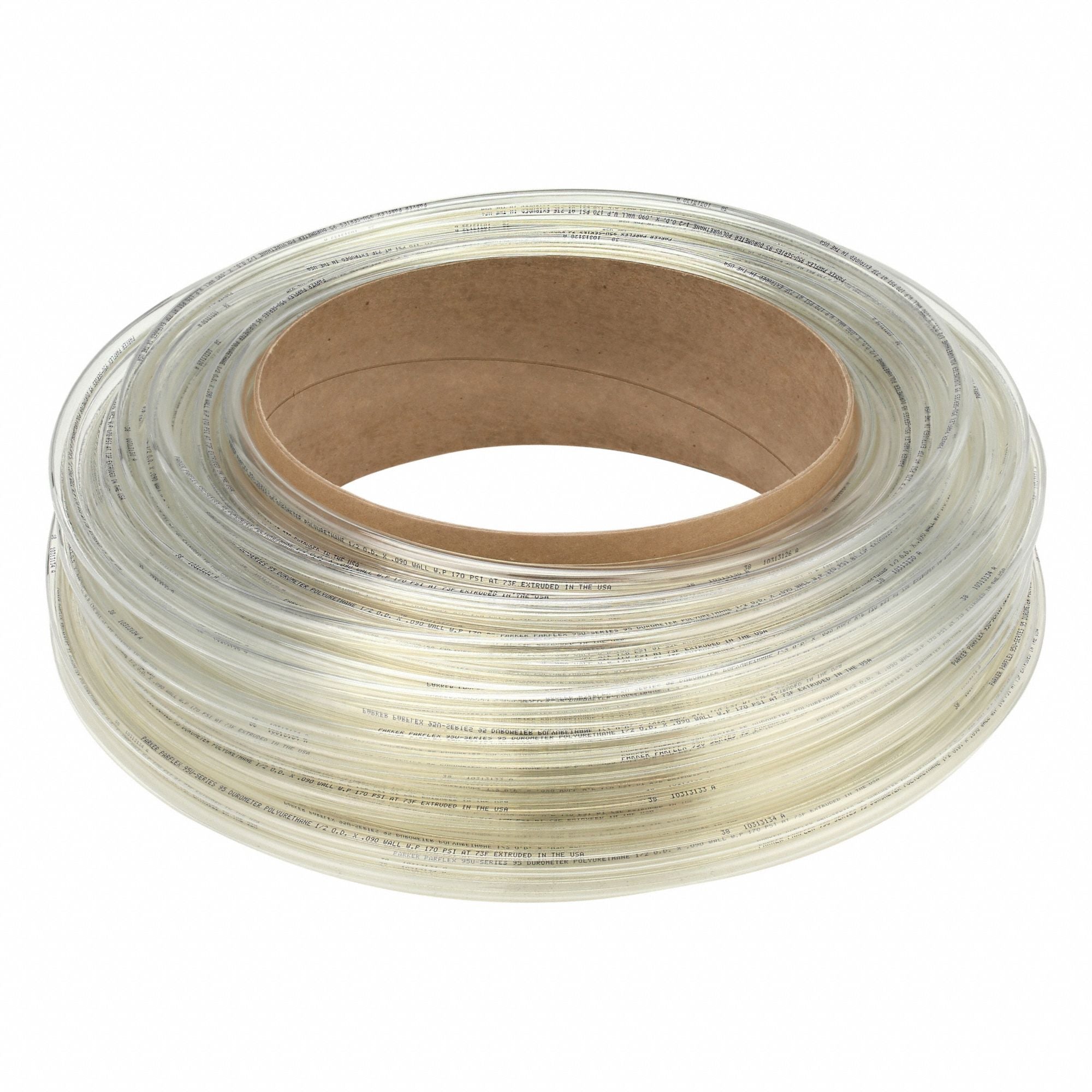 PARKER 95U80900250 Tubing Natural Overall 250 ft L